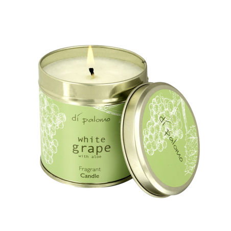 Candle With White Grape Aroma With Aloe
